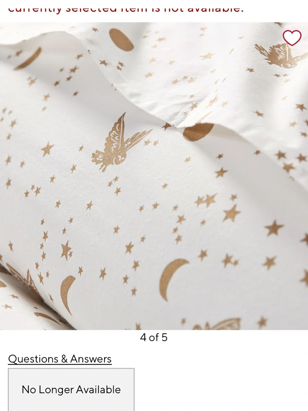 Pottery barn teen Harry Potter enchanted night sky duvet cover and 2 euro shams